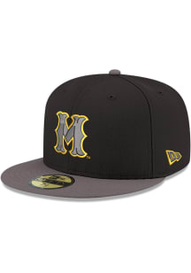 New Era Missouri Tigers Mens Black Black Graphite Color Pop GCP 59FIFTY Fitted Hat
