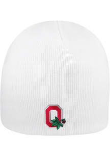 LogoFit Ohio State Buckeyes White Everest Mens Knit Hat