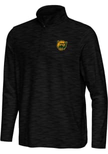Antigua Baylor Bears Mens Black Swell Long Sleeve Qtr Zip Pullover