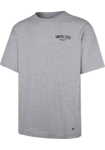 47 Virginia Tech Hokies Grey Constantine Foundation Short Sleeve Fashion T Shirt