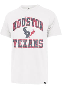 47 Houston Texans White Play Action Franklin Short Sleeve Fashion T Shirt