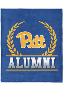 Pitt Panthers Alumni Silk Touch Fleece Blanket - Blue