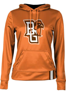 ProSphere Bowling Green Falcons Womens Orange Solid Hooded Sweatshirt