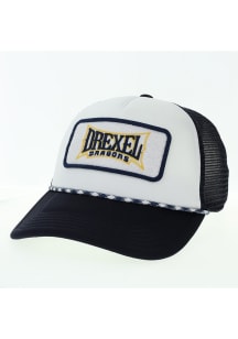 Drexel Dragons Mid Pro Rope Trucker Adjustable Hat - White