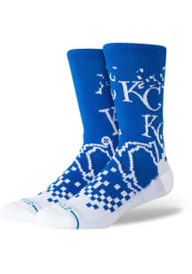 Kansas City Royals Pixel Mens Crew Socks