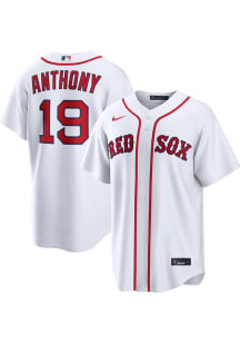 Roman Anthony Boston Red Sox Mens Replica Home Jersey - White