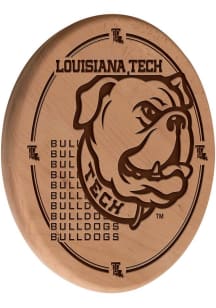 Louisiana Tech Bulldogs Laser Engraved Sign - Brown