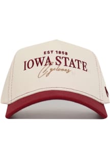 No Rivals Iowa State Cyclones Vintage Adjustable Hat - Ivory