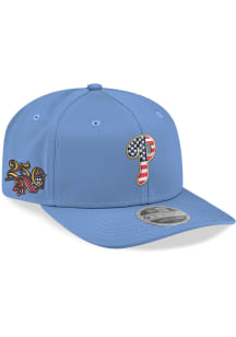 New Era Philadelphia Phillies Americana Stretch Snap 9SEVENTY Adjustable Hat - Light Blue
