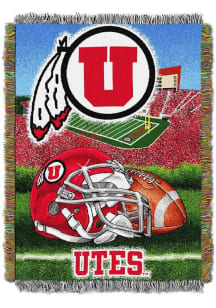 Utah Utes Woven Wall Hanging Tapestry Blanket