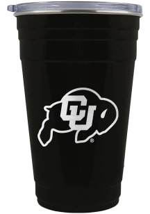 Colorado Buffaloes 22oz Tailgater Tumbler Stainless Steel Tumbler - Black
