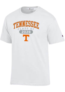 Champion Tennessee Volunteers White Class of 2028 Jersey Short Sleeve T Shirt