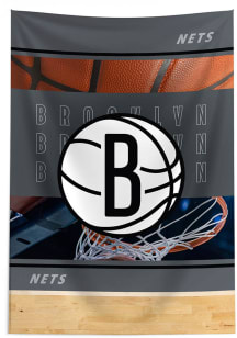 Brooklyn Nets 24x36 Tapestry Blanket