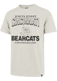 47 Cincinnati Bearcats White Head On Football Scrum Short Sleeve Fashion T Shirt