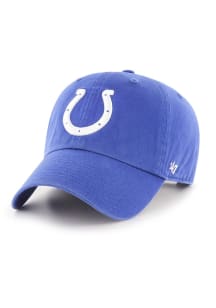 47 Indianapolis Colts Blue Clean Up Adjustable Toddler Hat