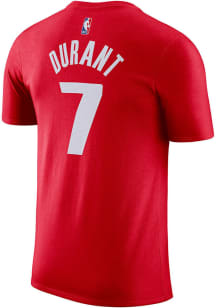Kevin Durant Houston Rockets Red Icon Short Sleeve Player T Shirt