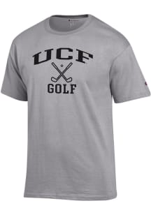 Champion UCF Knights Grey Golf Icon Jersey Short Sleeve T Shirt