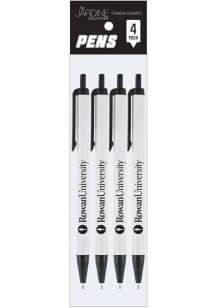 Rowan University 4pk Pen - Black