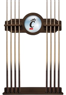 Cincinnati Bearcats Solid Wood Cue Rack Pool Table