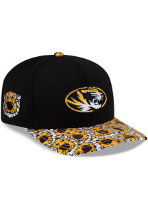 New Era Missouri Tigers Mascot Visor 9SEVENTY Stretch Snap Adjustable Hat - Black