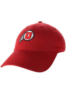 Legacy Utah Utes Red EZA Twill Youth Adjustable Hat