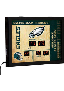 Philadelphia Eagles Scoreboard Wall Clock