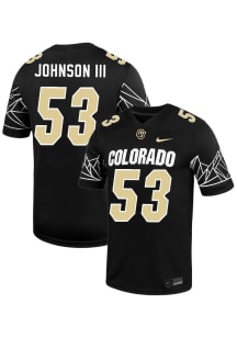 Larry Johnson III  Nike Colorado Buffaloes Black NIL Name And Number Football Jersey