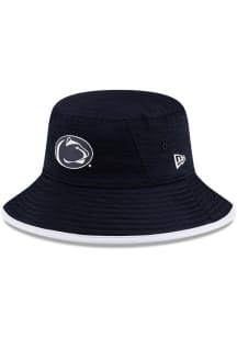 New Era Penn State Nittany Lions Navy Blue Digitech Drawstring Mens Bucket Hat