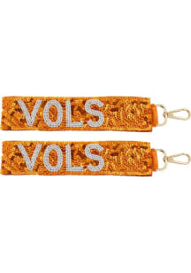 Tennessee Volunteers beaded Keychain - White