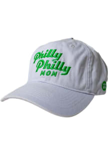 Philadelphia Philly Philly Mom Unstructured Hat Adjustable Hat - White