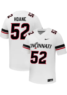 Austin Hoane  Nike Cincinnati Bearcats White NIL Name And Number Football Jersey