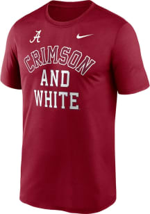 Nike Alabama Crimson Tide Crimson Mantra Short Sleeve T Shirt