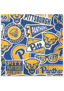 Pitt Panthers 6.5" 25 pk Square Napkins