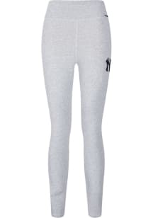 Pro Standard New York Yankees Womens Grey Script Tail Pants