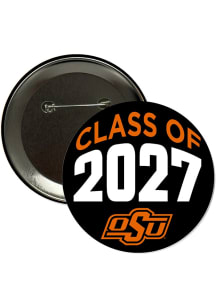 Oklahoma State Cowboys 3" Class of 2027 Button - Orange