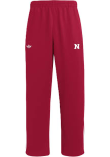 Adidas Nebraska Cornhuskers Mens Red OG Superstar Sweatpants