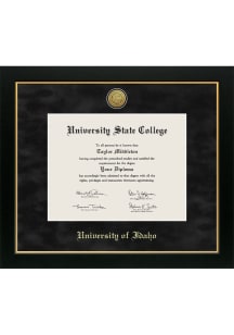 Idaho Vandals Medallion Manchester Diploma Frame - Black