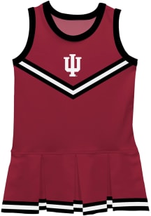 Vive La Fete Indiana Hoosiers Toddler Girls Crimson Britney Sets Cheer Dress