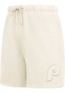 Pro Standard Philadelphia Phillies Mens White Neutral Shorts