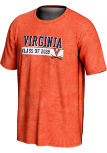 ProSphere Virginia Cavaliers Orange Class of 2028 Short Sleeve T Shirt