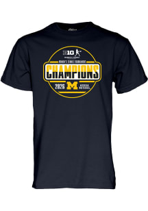 Blue 84 Michigan Wolverines Navy Blue 2026 Big Ten Women's Tennis Tournament Champions Locker Room..