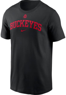Nike Ohio State Buckeyes Grey Academic Arch Short Sleeve T Shirt