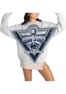 Gameday Couture Penn State Nittany Lions Womens Grey Chasing Victory Crew Sweatshirt