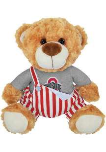 Ohio State Buckeyes Game Day Bib Bear Plush