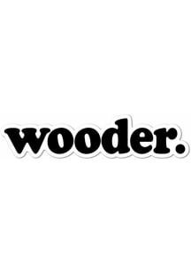 Philadelphia Wooder Stickers - Black