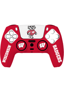 Wisconsin Badgers PS5 Bundle Controller Skin Computer Accessory