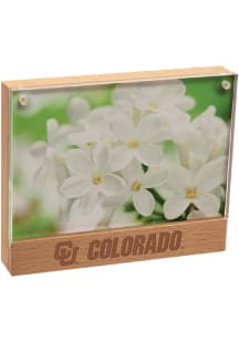 Colorado Buffaloes Beachwood Photo Frame Picture Frame - Silver