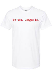 Summit Sportswear Indiana Red We win. Google us - Indiana Short Sleeve T Shirt
