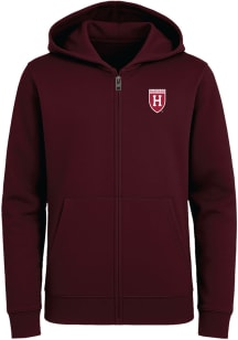 Harvard Crimson Toddler Henry Long Sleeve Full Zip Sweatshirt - Maroon