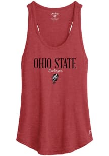 Ohio State Buckeyes Womens Red Intramural Tank Top